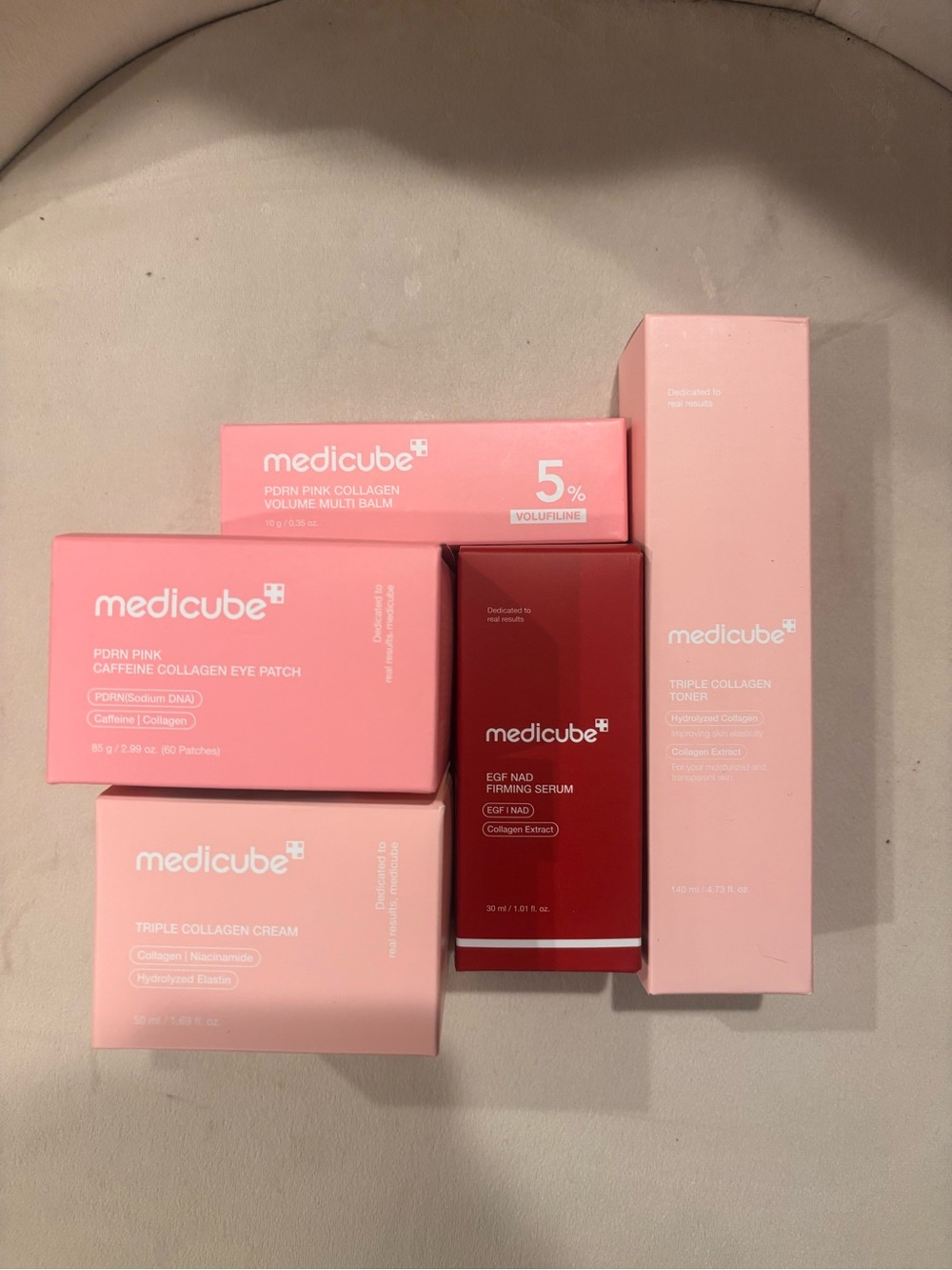 Medicube PDRN Collagen 5-Piece Korean Skincare Set New